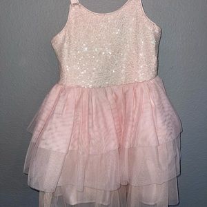 Pink sparkle dress